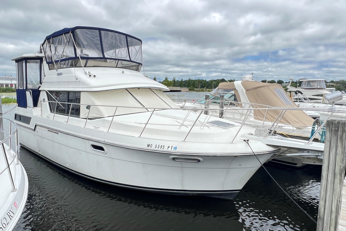 1988 Carver 3807 Aft Cabin Motor Yacht - Sold Boat