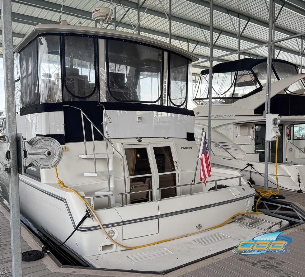 1995 Carver 430 Cockpit Motor Yacht - Sold Boat