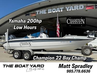 BOATZON | Champion 22 Bay Champ 2007 BOATZON | Champion 22 Bay Champ 2007