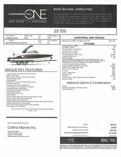BOATZON | CHAPARRAL 23 SSi 2026 BOATZON | CHAPARRAL 23 SSi 2026