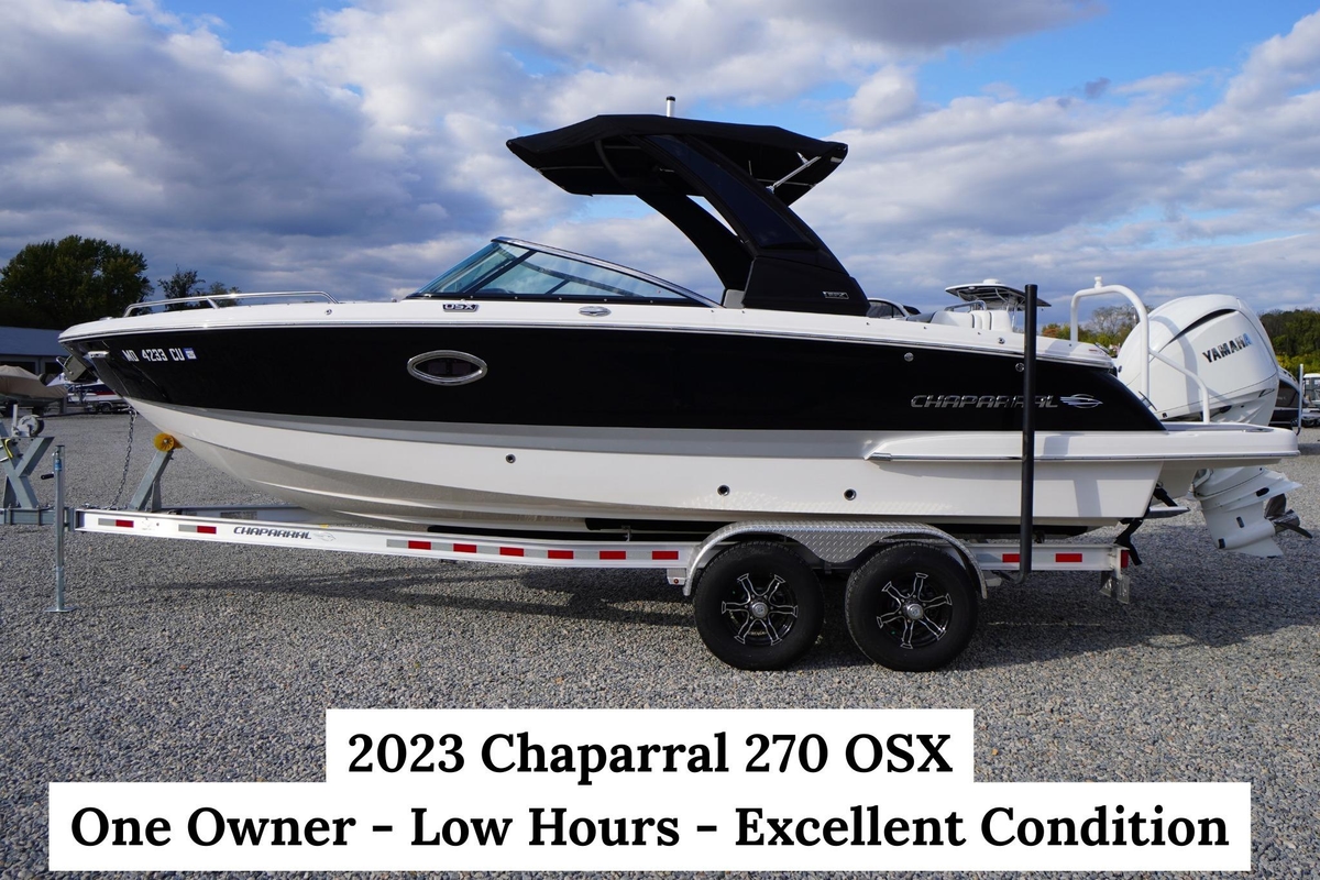 2023 Chaparral 270 OSX - Sold Boat