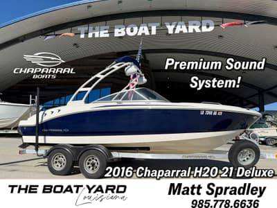 BOATZON | Chaparral H20 21 Deluxe 2016