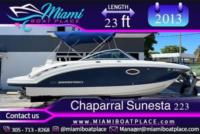 BOATZON | Chaparral Sunesta 224 2013 BOATZON | Chaparral Sunesta 224 2013