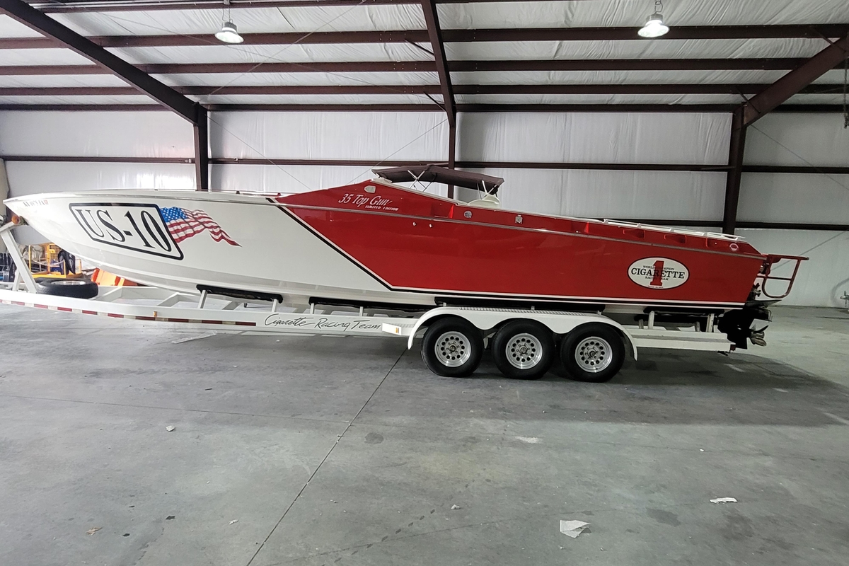 2000 Cigarette 35 Top Gun LE - Sold Boat