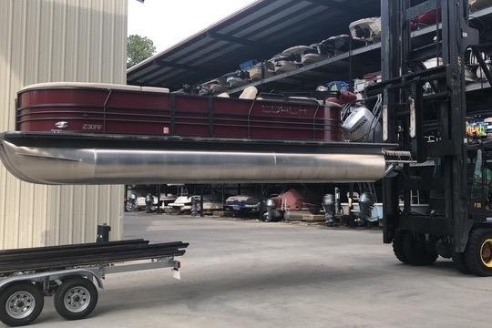 2018 Coach Pontoons 24 Tritoon - Sold Boat