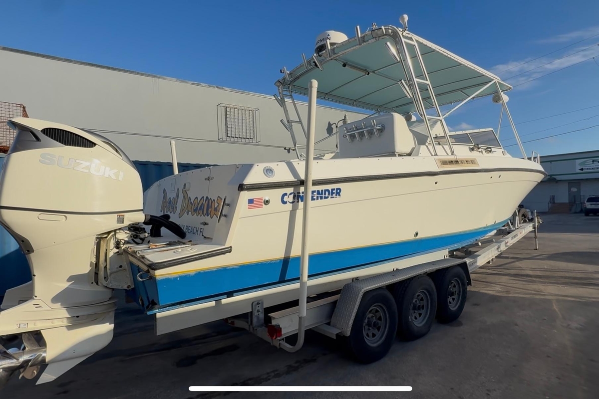 1998 Contender 35 Express Side Console - Sold Boat