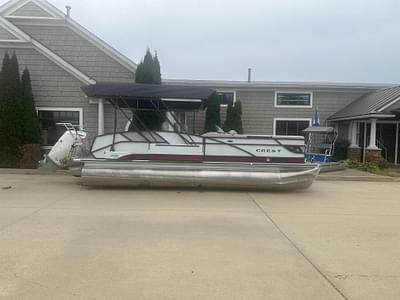 BOATZON | Crest Caribbean LX SLS 230 Tri toon 2023 BOATZON | Crest Caribbean LX SLS 230 Tri toon 2023