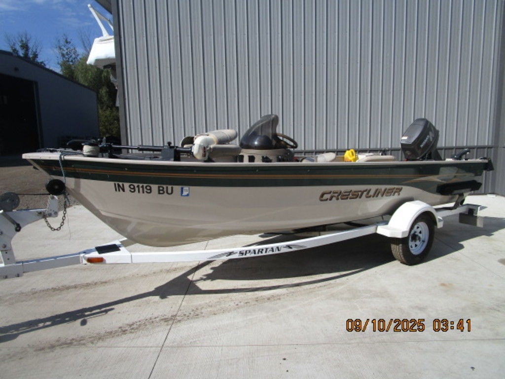 2002 CREST LINER 16 ANGLER SS - Sold Boat
