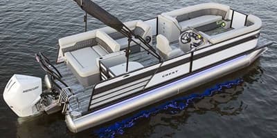 BOATZON | Crest Pontoons Classic Platinum 220 SLC TriToon 2024