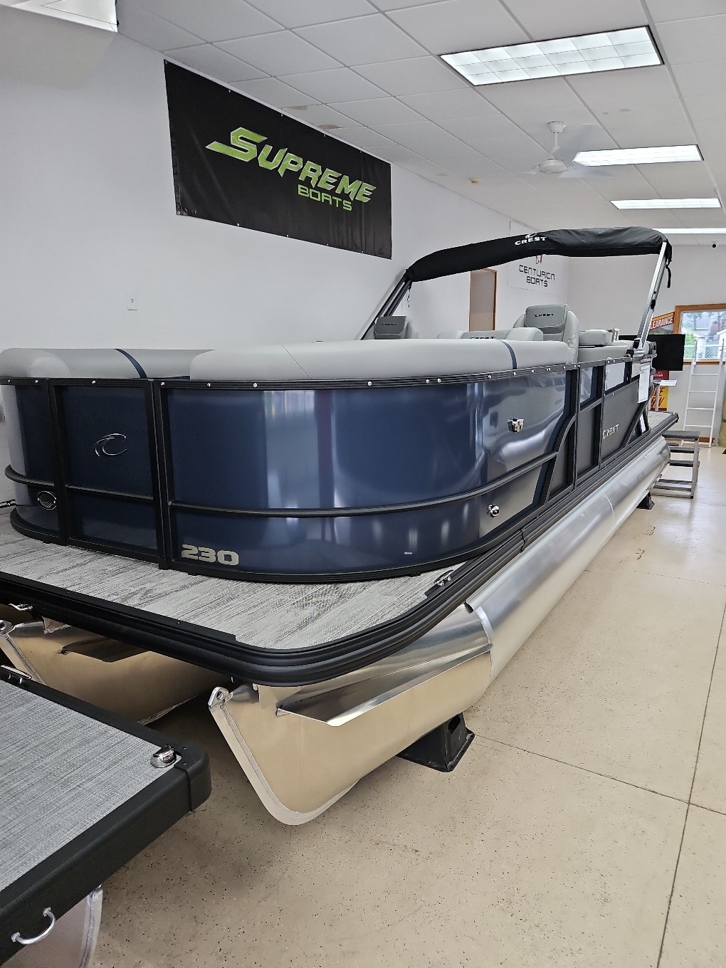 2026 Crest Pontoons Crest Pontoons CONQUEST 230 SLC wMercury 150 2026 - Sold Boat