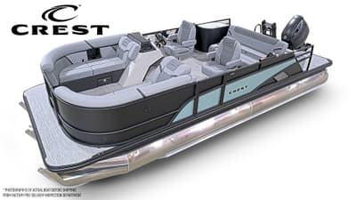 BOATZON | Crest Pontoons Conquest 230 SLSC TriToon 2027 BOATZON | Crest Pontoons Conquest 230 SLSC TriToon 2027