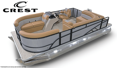 BOATZON | Crest Pontoons Conquest SE 200 Cruise wOptional Merc 60hp 90hp or 115hp 2026 BOATZON | Crest Pontoons Conquest SE 200 Cruise wOptional Merc 60hp 90hp or 115hp 2026
