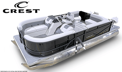 BOATZON | Crest Pontoons Conquest SE 220 Fish wOptional Merc 60hp 90hp or 115hp 2026 BOATZON | Crest Pontoons Conquest SE 220 Fish wOptional Merc 60hp 90hp or 115hp 2026