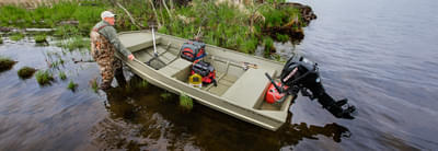 BOATZON | Crestliner 1448M Basic Jon Just Add Tax 2026
