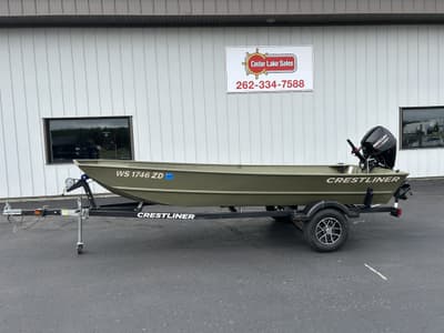 BOATZON | Crestliner 1648M CR JON 2025