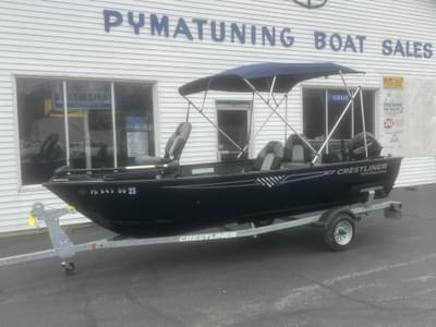 BOATZON | Crestliner 1650 Discovery Tiller 2018