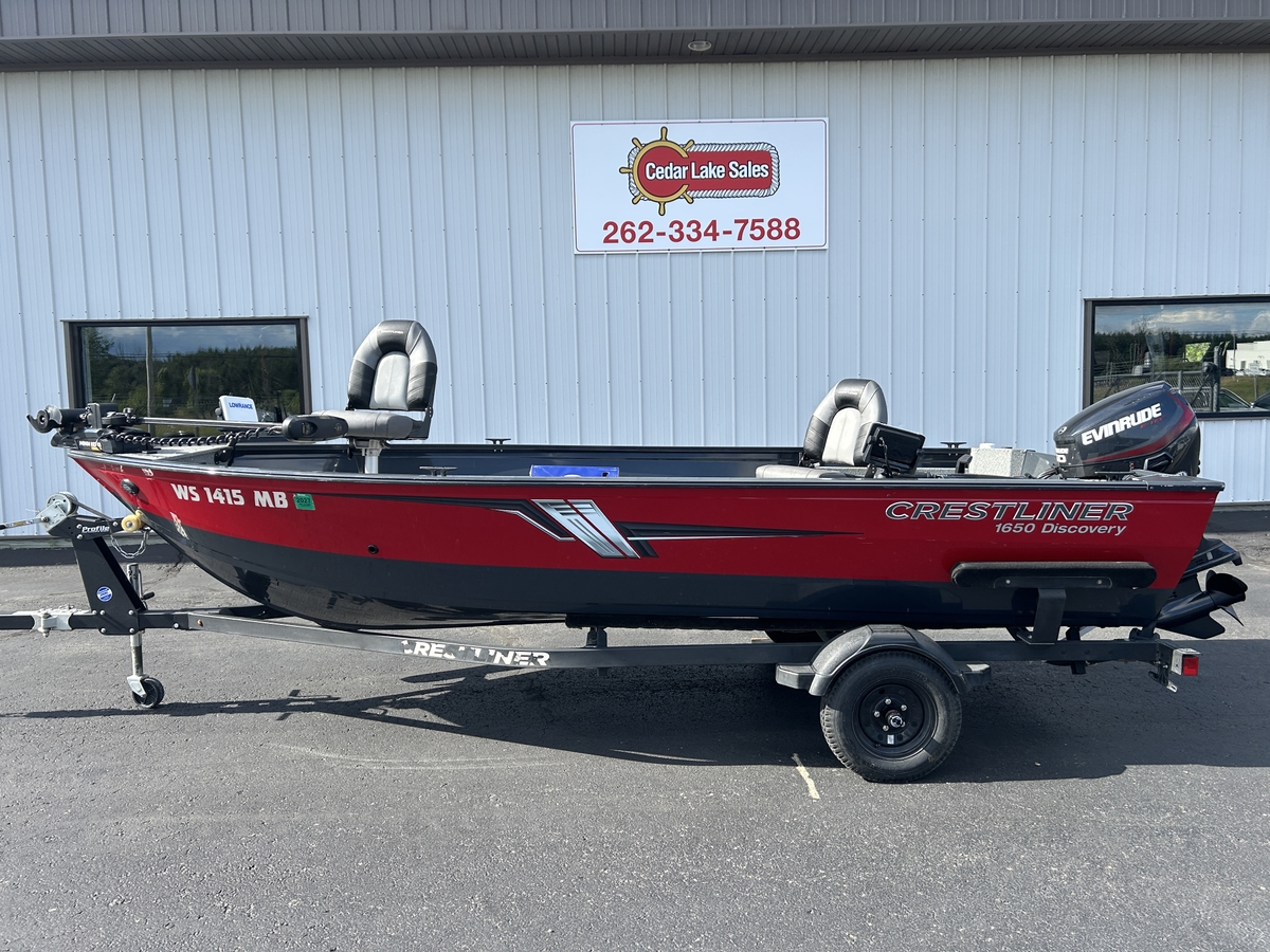 2021 Crestliner Crestliner 1650 DISCOVERY TILLER 2021 - Sold Boat