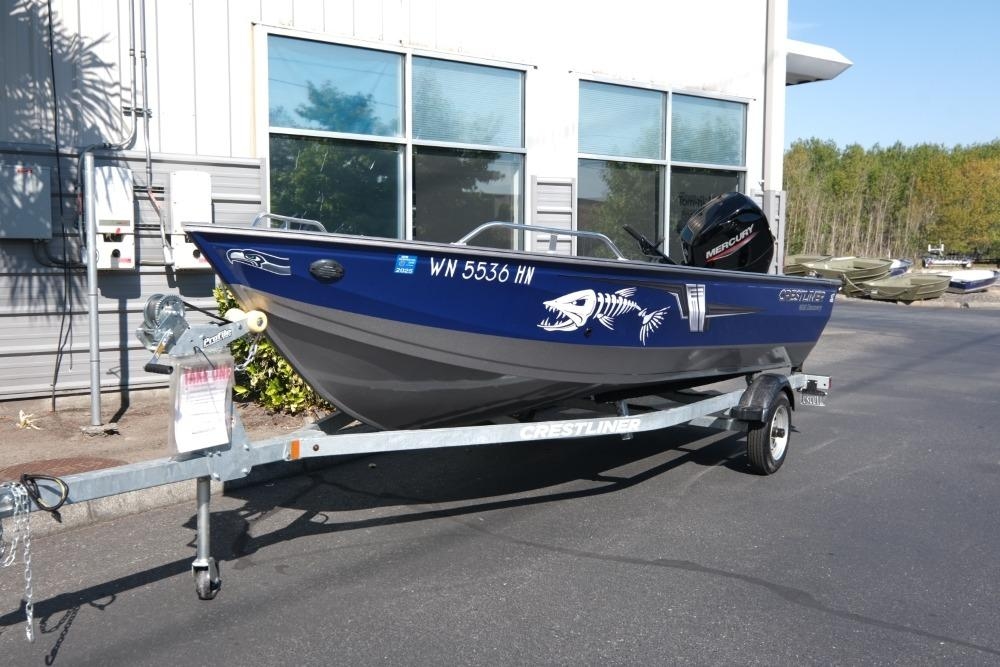 2024 Crestliner 1650 Discovery Tiller - Sold Boat