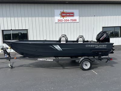 BOATZON | Crestliner 1650 DISCOVERY TILLER 2025