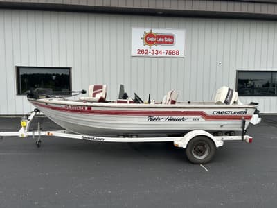 BOATZON | Crestliner 1650 FISH HAWK DELUXE 1991