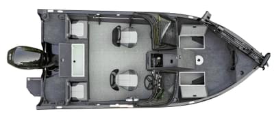 BOATZON | Crestliner 1650 Hawk Side Console Jump Seat 2026 BOATZON | Crestliner 1650 Hawk Side Console Jump Seat 2026