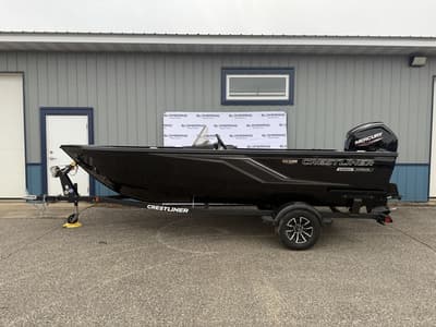 BOATZON | Crestliner 1650 Hawk Side Console w90 Mercury 2026