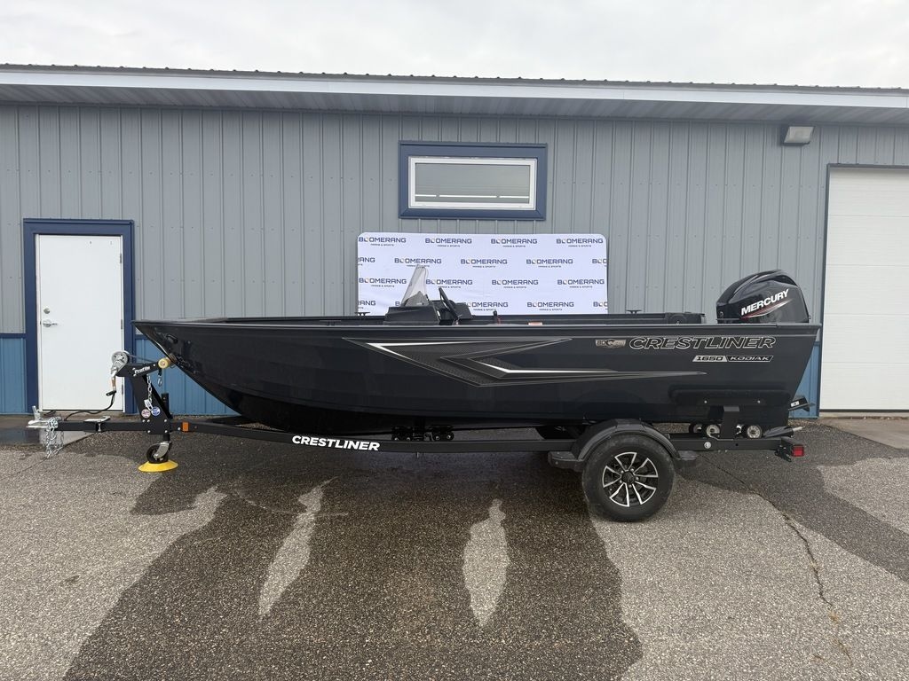 2026 Crestliner 1650 Kodiak Side Console - Sold Boat