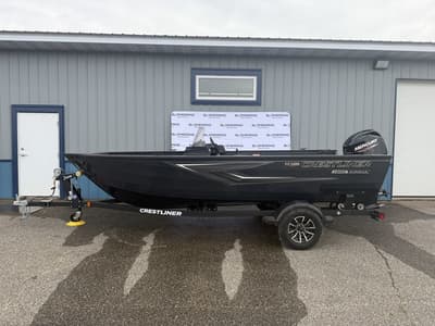 BOATZON | Crestliner 1650 Kodiak Side Console wMercury 60 hp 4S 2026