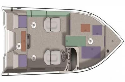 BOATZON | Crestliner 1750 Hawk Side Console 2026