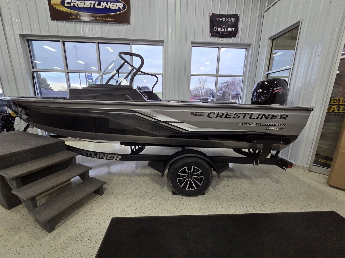 2026 Crestliner 1850 Fish Hawk WT JS - Sold Boat