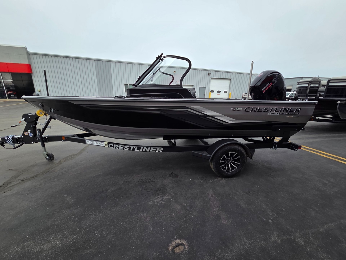 2026 Crestliner 1850 Fish Hawk WT JS - Sold Boat