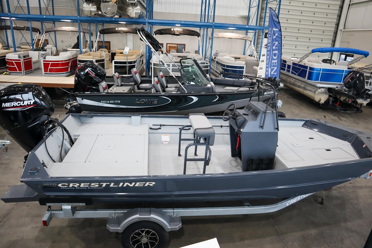 2026 Crestliner 1870 Retriever FCC - Sold Boat
