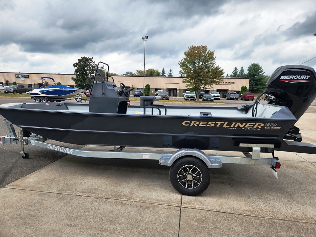 2026 Crestliner Crestliner 1870 Retriever FCC Foward Console  Tunnel Hull wJet 2026 - Sold Boat