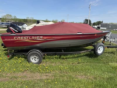 BOATZON | Crestliner Fish Hawk 1600 with Mercury 50hp 2007