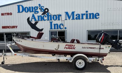 BOATZON | Crestliner FISH HAWK 1985