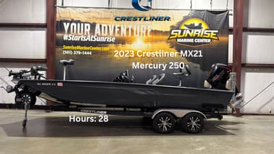 BOATZON | Crestliner MX 21 W Mercury 250 2023