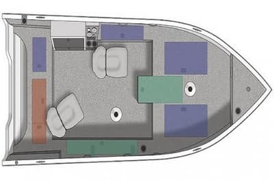 BOATZON | Crestliner Pro Tiller 1650 Tiller 2026