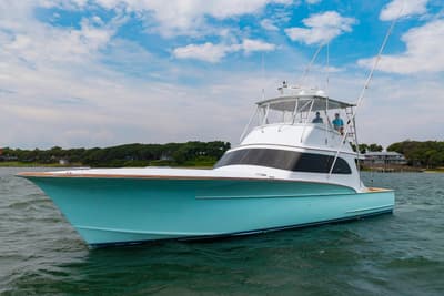 BOATZON | Custom Carolina Scarborough 56 Convertible 1993