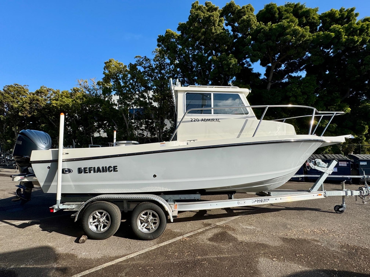2026 Defiance Admiral 220 EX - Sold Boat