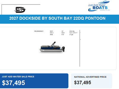 BOATZON | Dockside By South Bay 22 DQ 2027