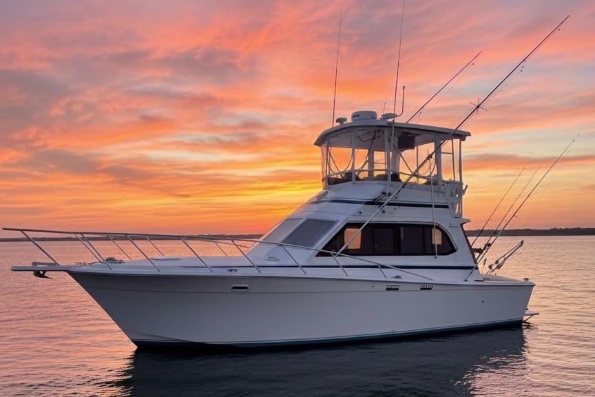 1988 Egg Harbor 37 Convertible - Sold Boat