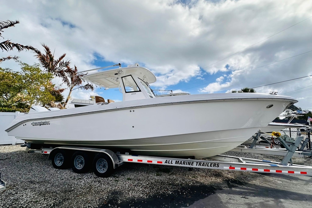 2013 Everglades 325 Center Console - Sold Boat