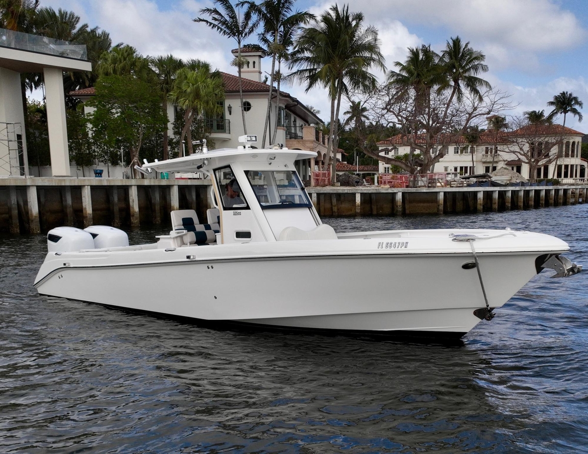 2013 Everglades 325 Center Console - Sold Boat
