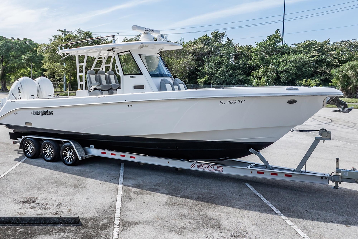 2021 Everglades 335 Center Console - Sold Boat