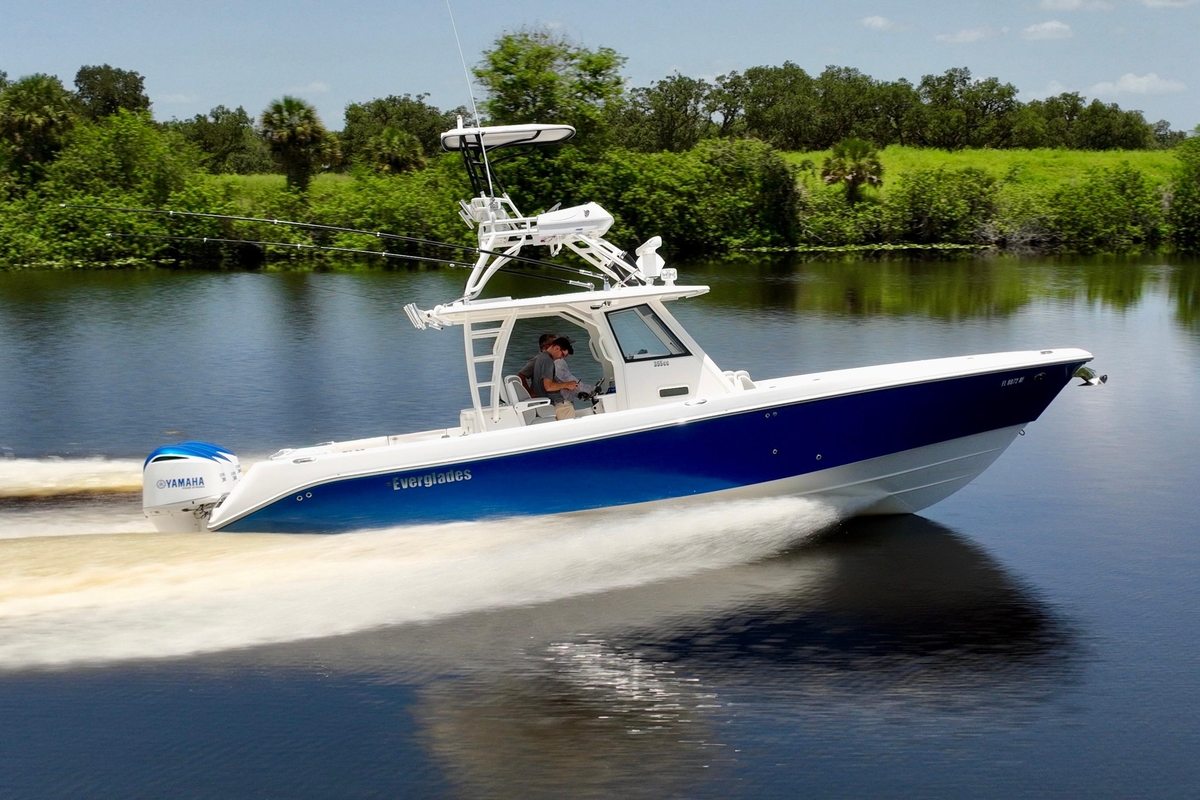 2017 Everglades 355 Center Console - Sold Boat