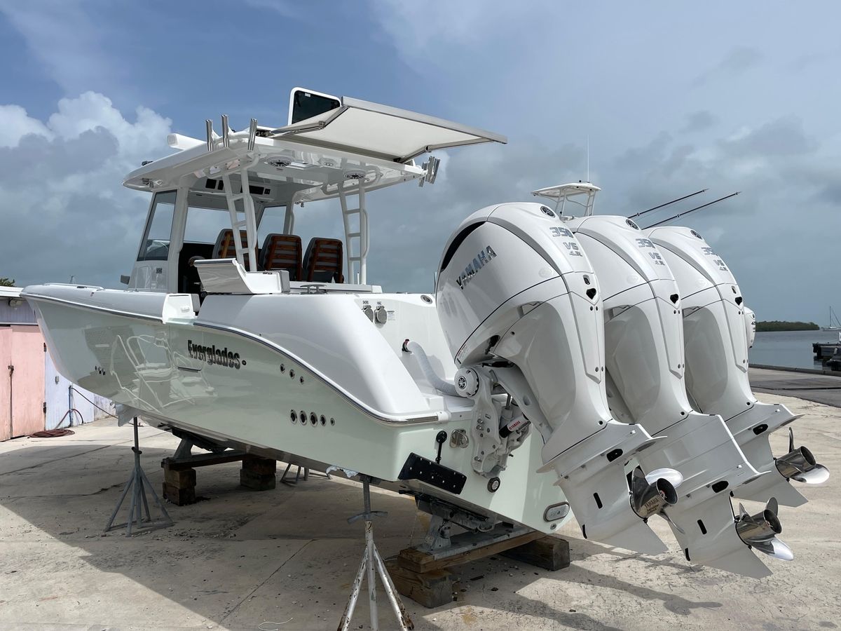 2026 Everglades 375 Center Console - Sold Boat