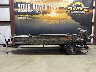 BOATZON | Excel 1751 Shallow Water F4 WMud Buddy HDR 40 Timber King 2026