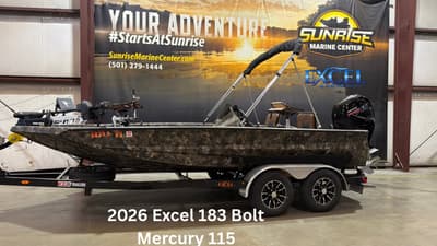 BOATZON | Excel 183 Bolt W Mercury 150 2026