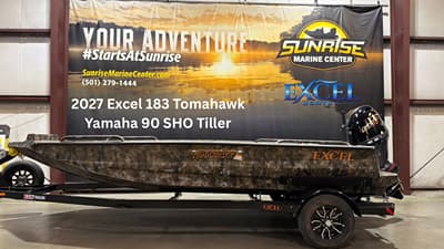 BOATZON | Excel 183 Tomahawk w Yamaha 90 SHO Tiller 2027