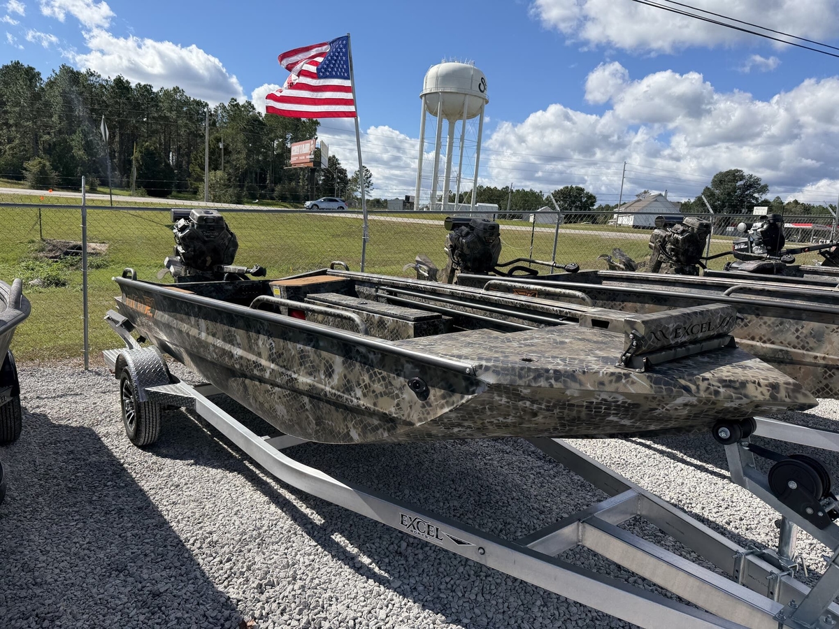 2026 Excel Shallow Water F4 175 PRO - Sold Boat